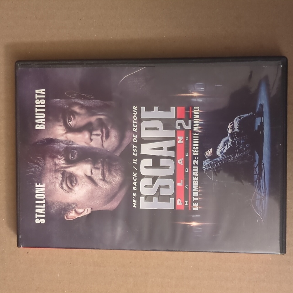 3/$14 Escape Plan 2 DVD